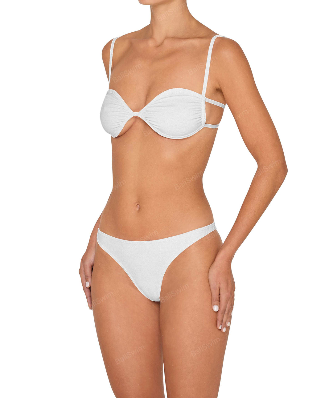 BSWS-B142 Low Waist Mid-Coverage Binding Edge Bottom