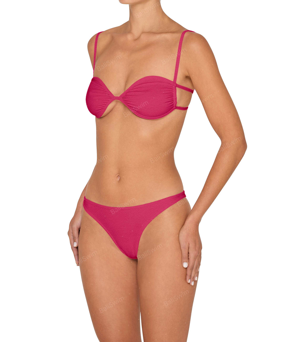 BSWS-B142 Low Waist Mid-Coverage Binding Edge Bottom