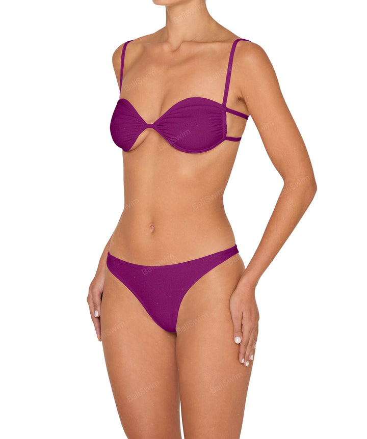 BSWS-B142 Low Waist Mid-Coverage Binding Edge Bottom