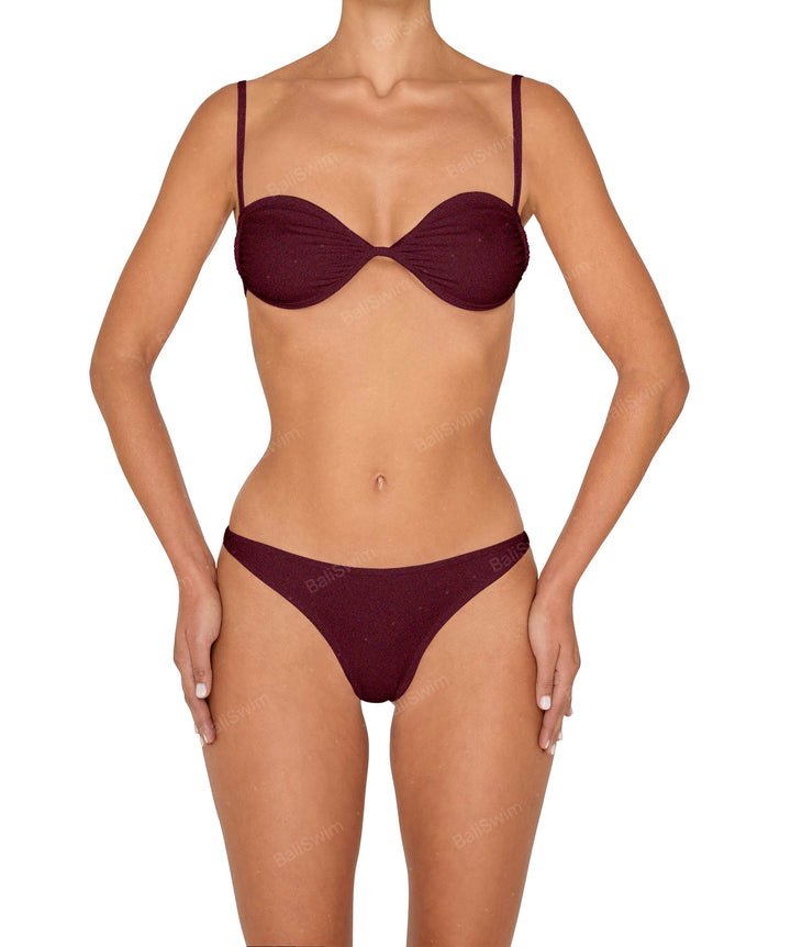 BSWS-B142 Low Waist Mid-Coverage Binding Edge Bottom