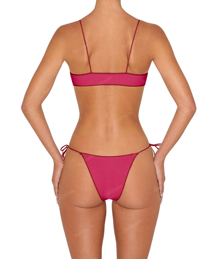 BSWS-B143 Corded Side Tie Cheeky Bottom