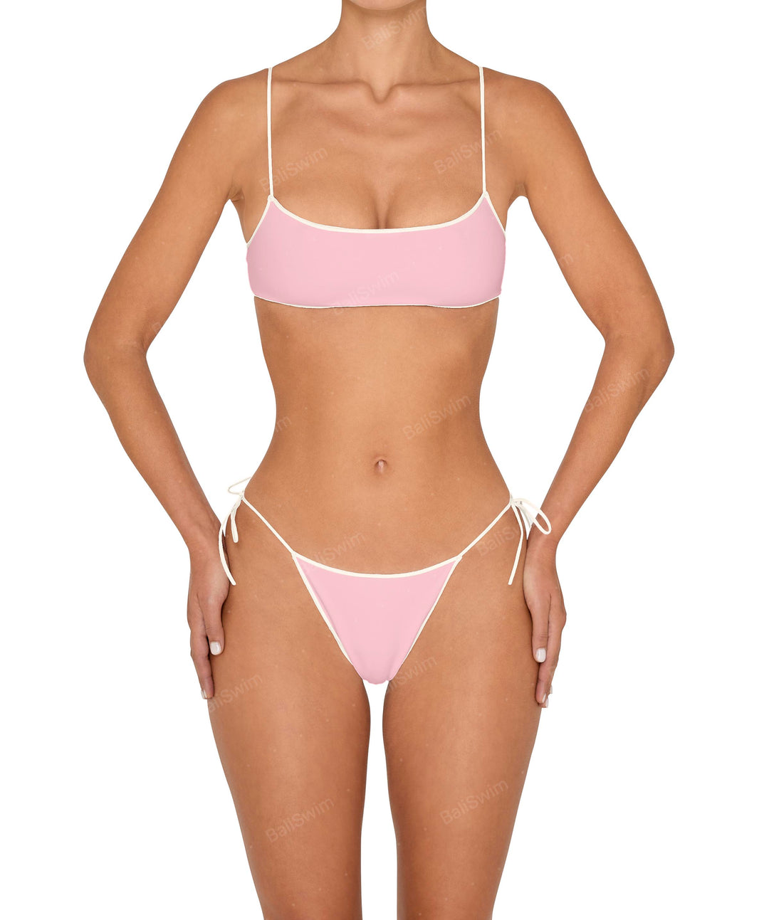 BSWS-B143 Corded Side Tie Cheeky Bottom