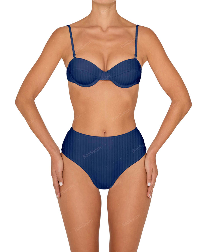 BSWS-T145 Balconette Underwire Top With Removable Straps