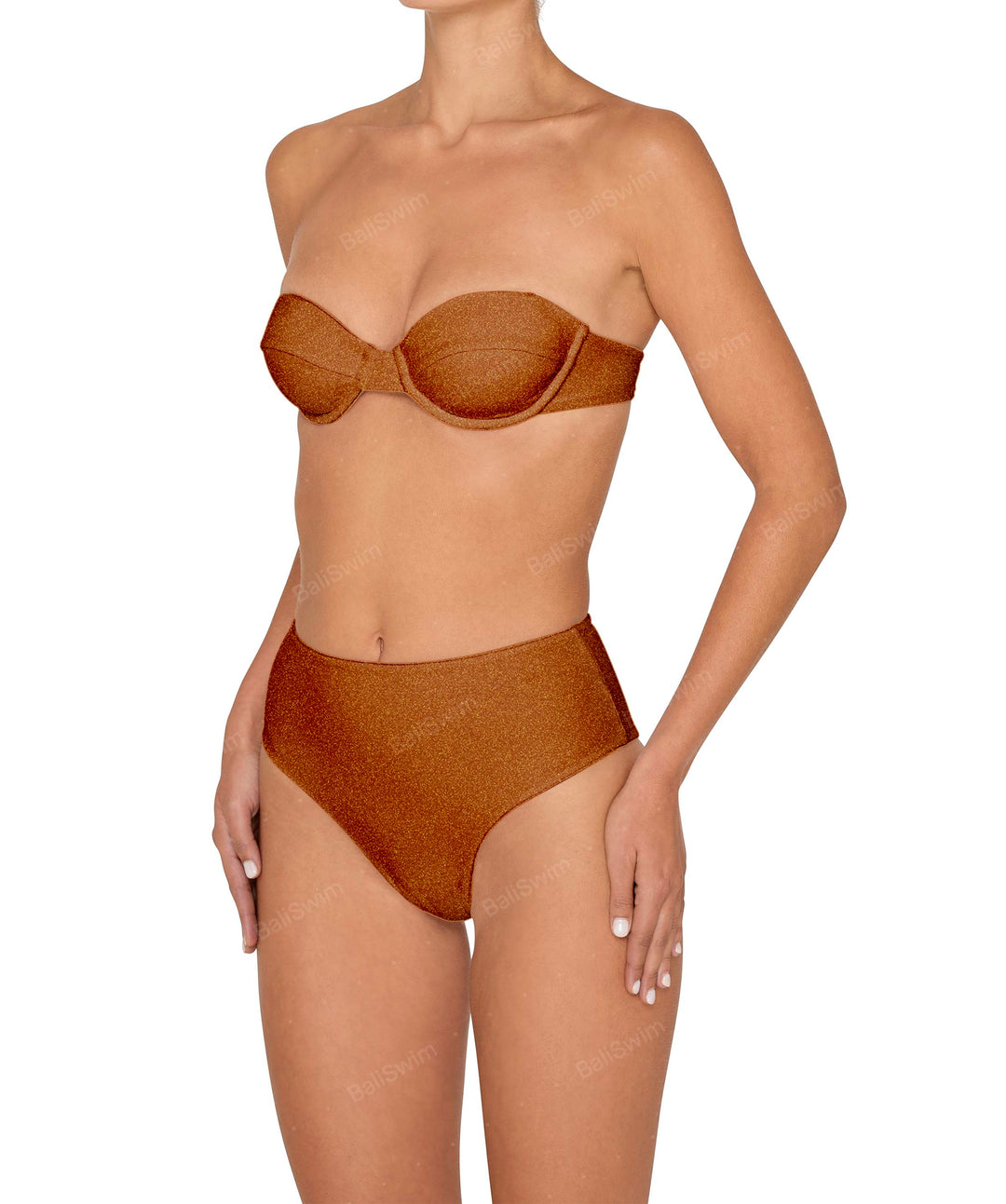 BSWS-B145 Highwaisted bottom cheeky coverage