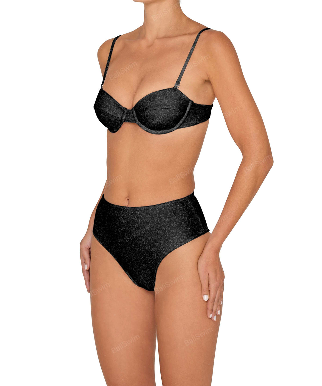 BSWS-B145 Highwaisted bottom cheeky coverage