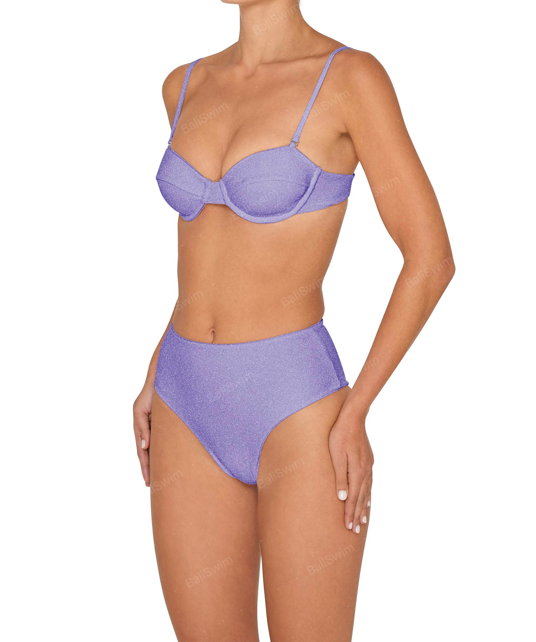 BSWS-B145 Highwaisted bottom cheeky coverage