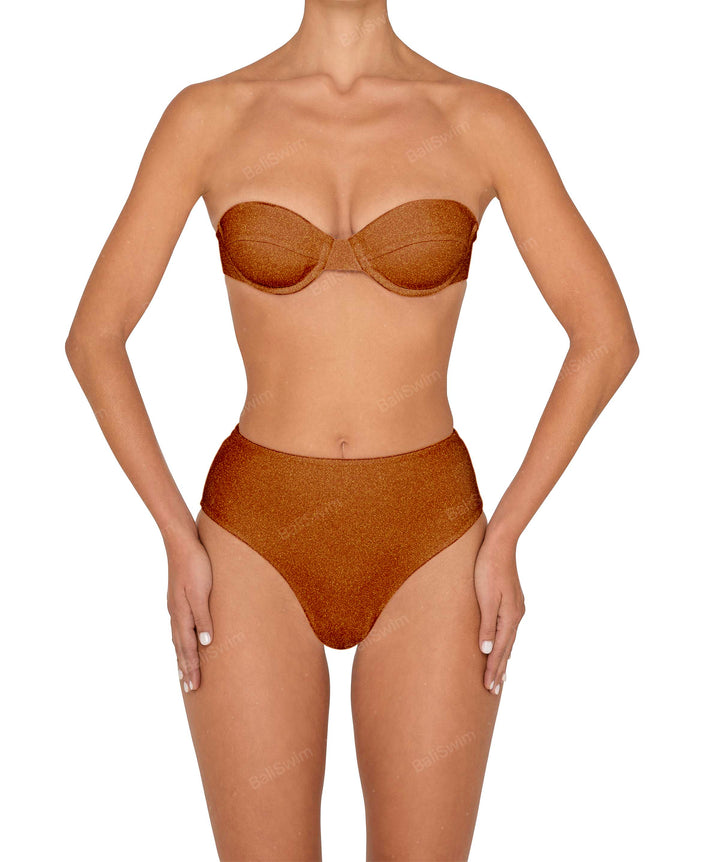 BSWS-B145 Highwaisted bottom cheeky coverage