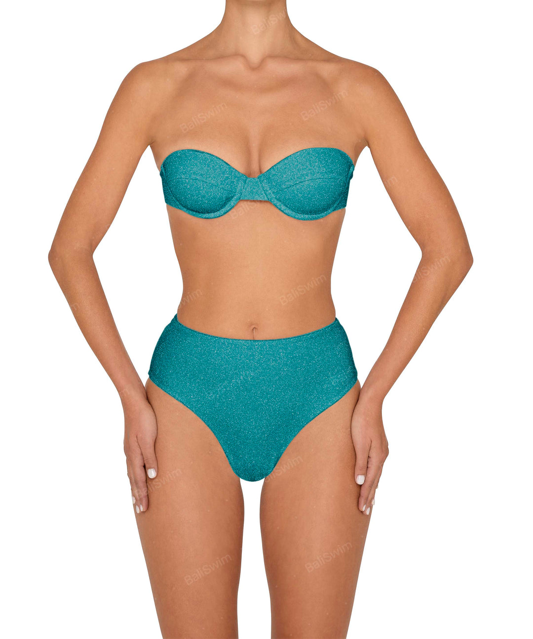 BSWS-B145 Highwaisted bottom cheeky coverage