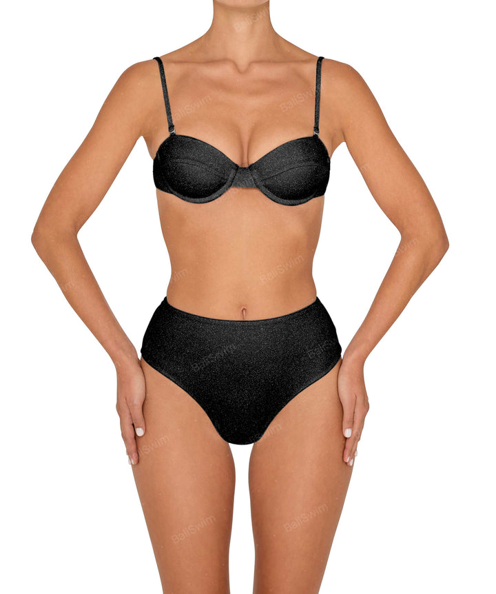 BSWS-B145 Highwaisted bottom cheeky coverage