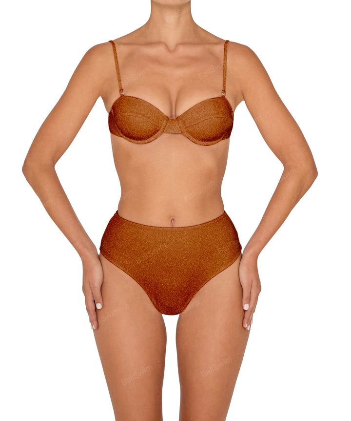 BSWS-B145 Highwaisted bottom cheeky coverage