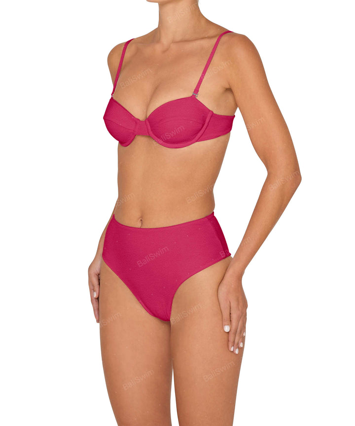 BSWS-T145 Balconette Underwire Top With Removable Straps