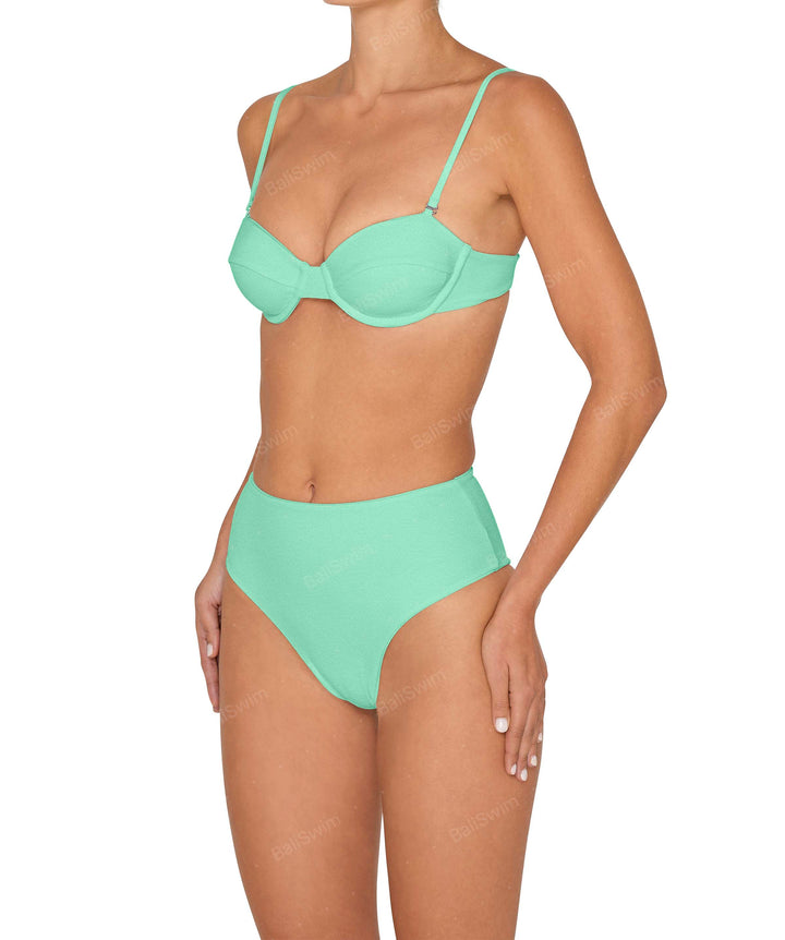 BSWS-T145 Balconette Underwire Top With Removable Straps