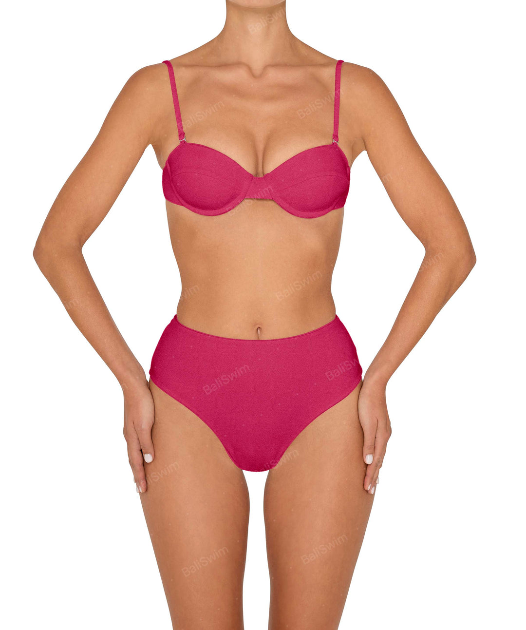 BSWS-B145 Highwaisted Bottom Cheeky Coverage