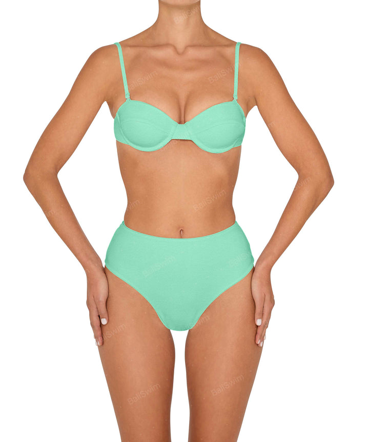 BSWS-T145 Balconette Underwire Top With Removable Straps