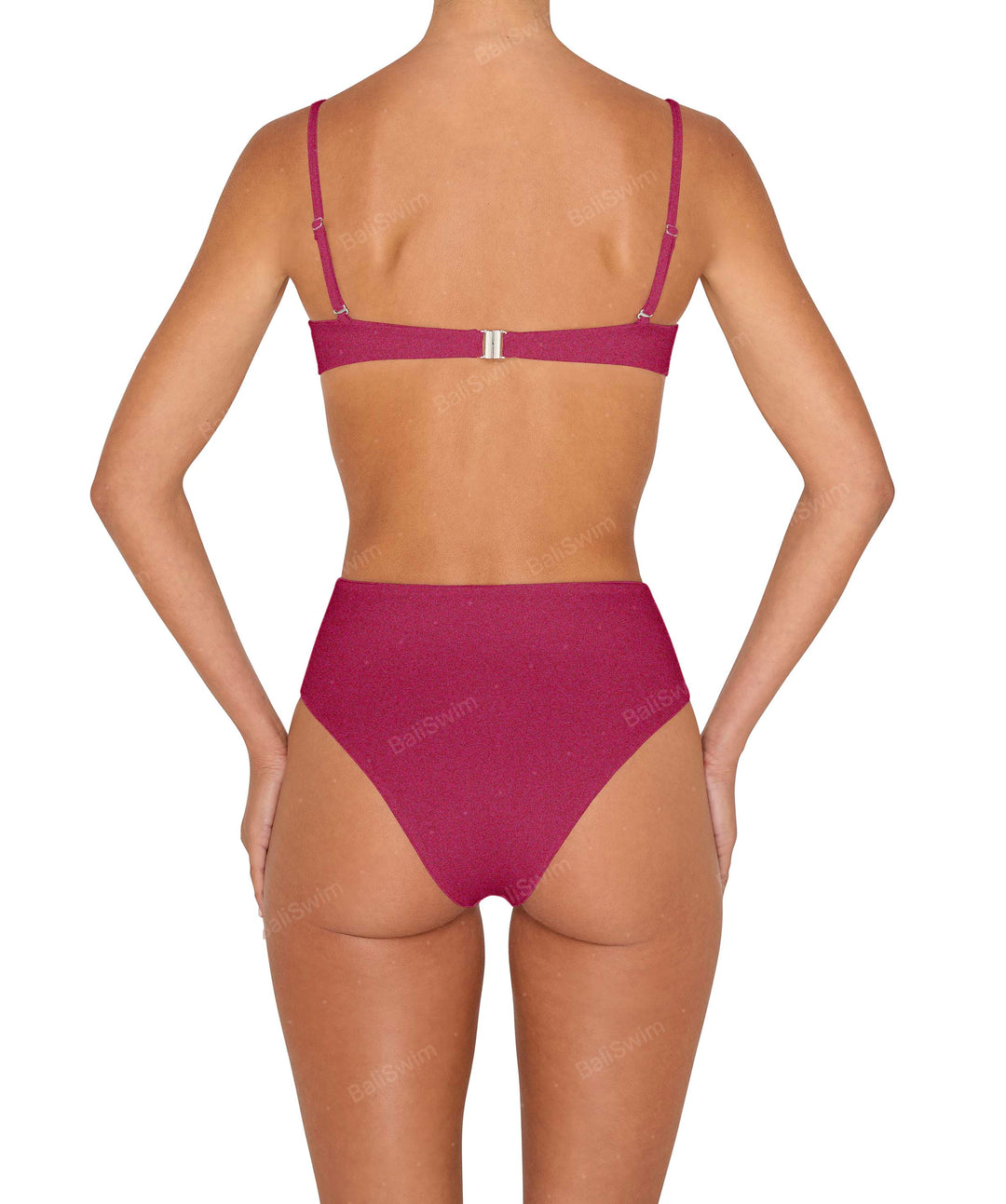 BSWS-B145 Highwaisted Bottom Cheeky Coverage