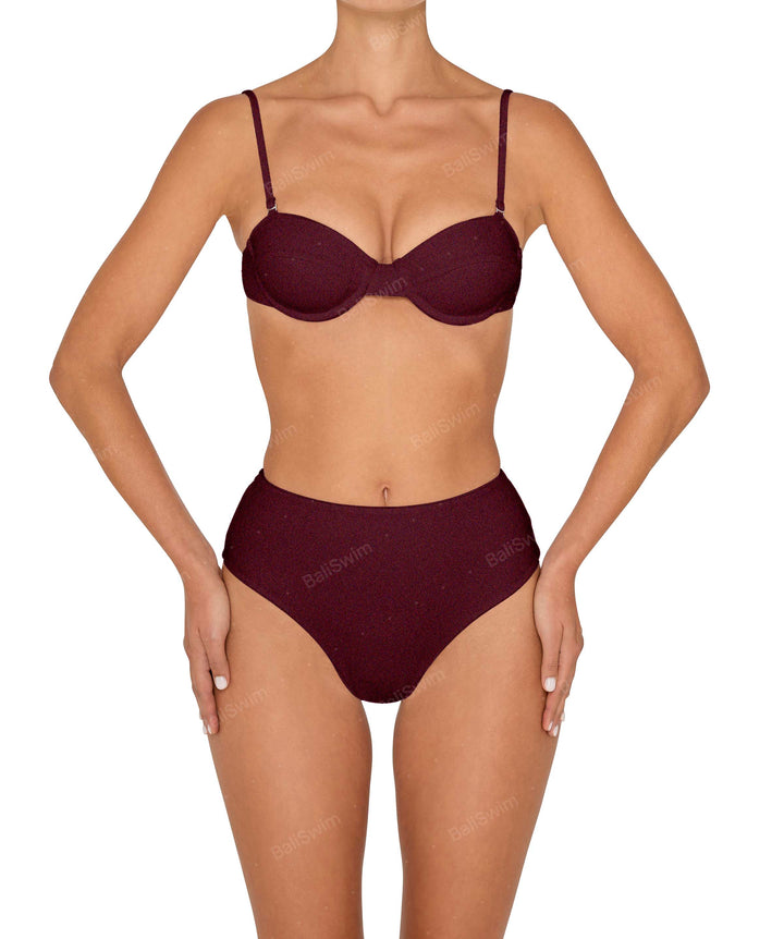 BSWS-B145 Highwaisted Bottom Cheeky Coverage