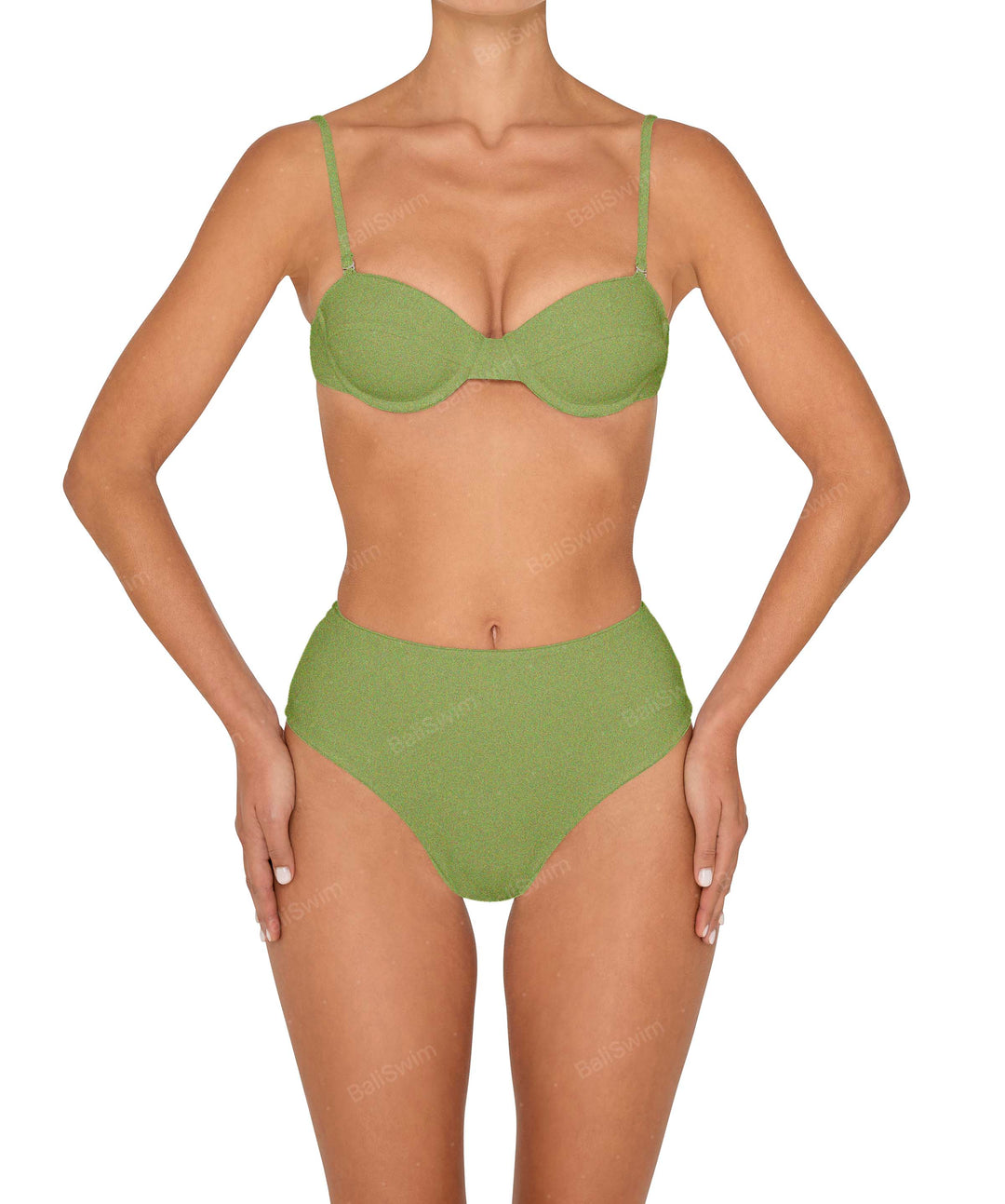 BSWS-B145 Highwaisted Bottom Cheeky Coverage