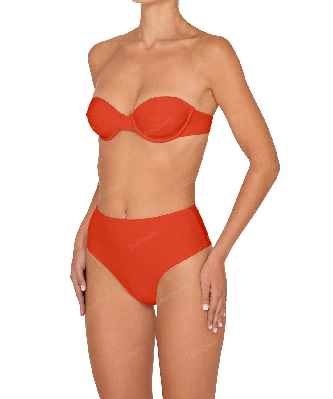 BSWS-T145 Balconette Underwire Top With Removable Straps