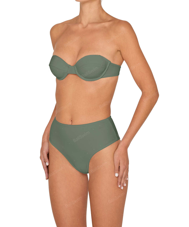 BSWS-B145 Highwaisted Bottom Cheeky Coverage