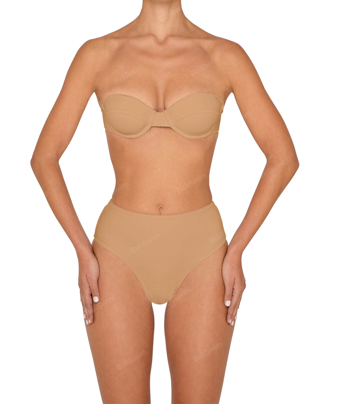 BSWS-B145 Highwaisted Bottom Cheeky Coverage