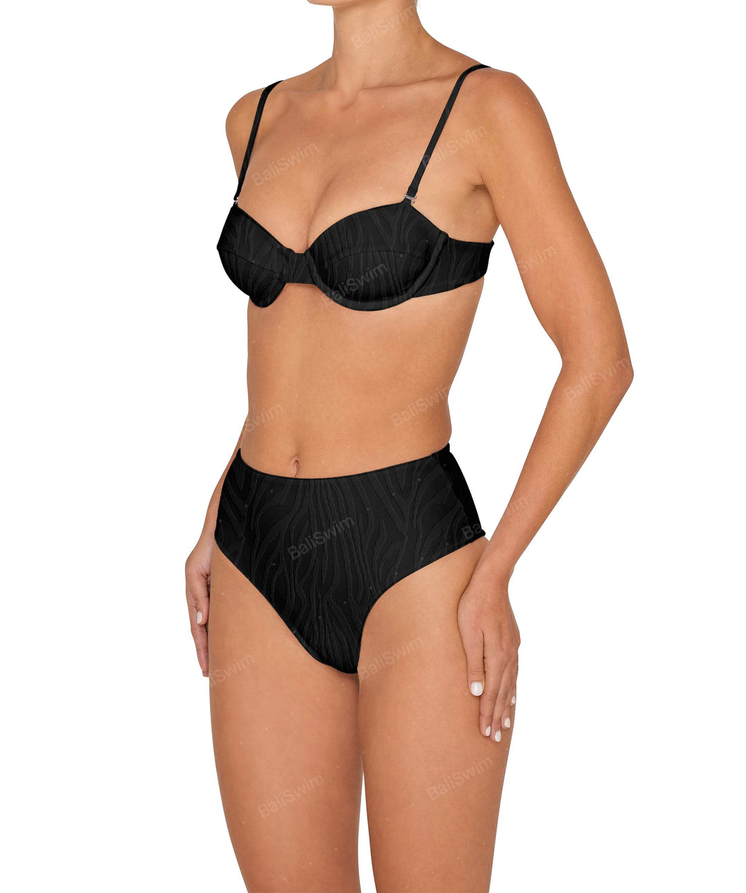 BSWS-B145 Highwaisted Bottom Cheeky Coverage