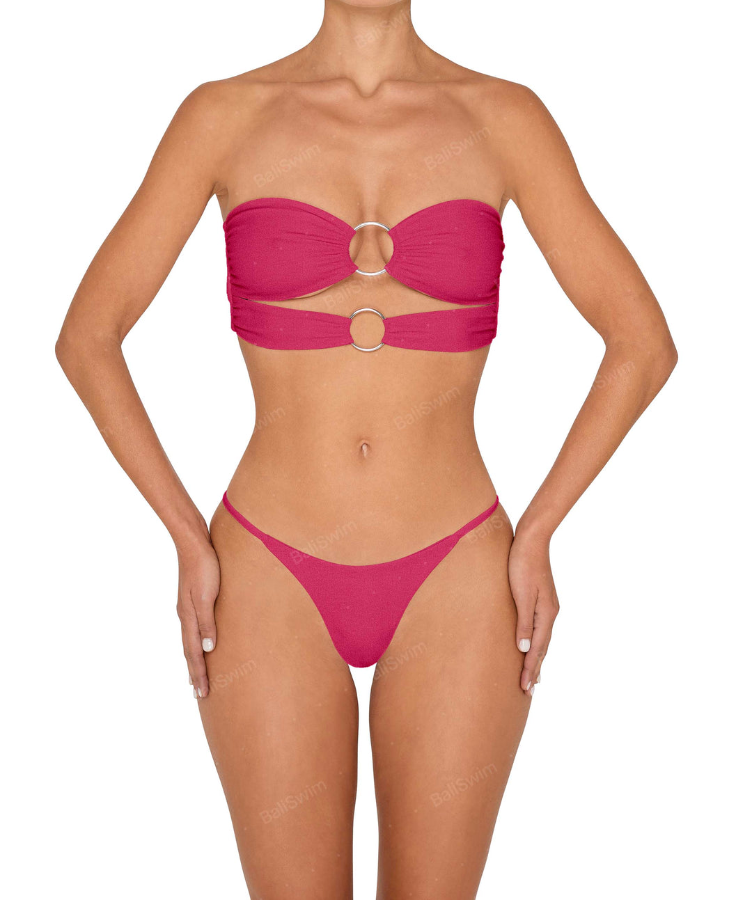BSWS-T149 Double O Ring Bandeau Top
