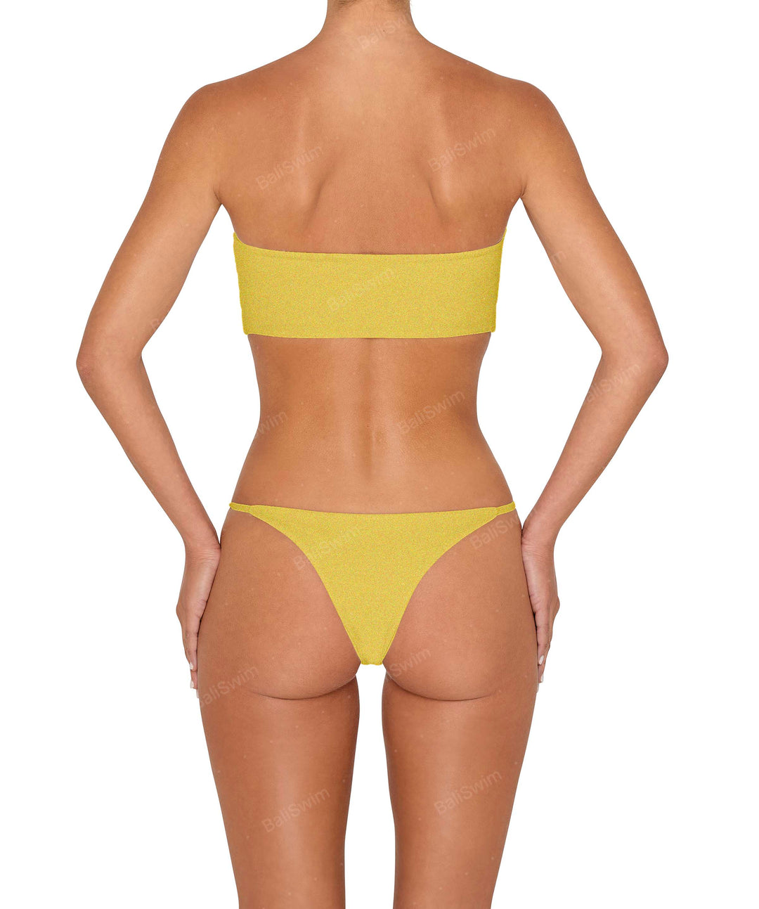 BSWS-B149 Curved Waist High Leg Bottom