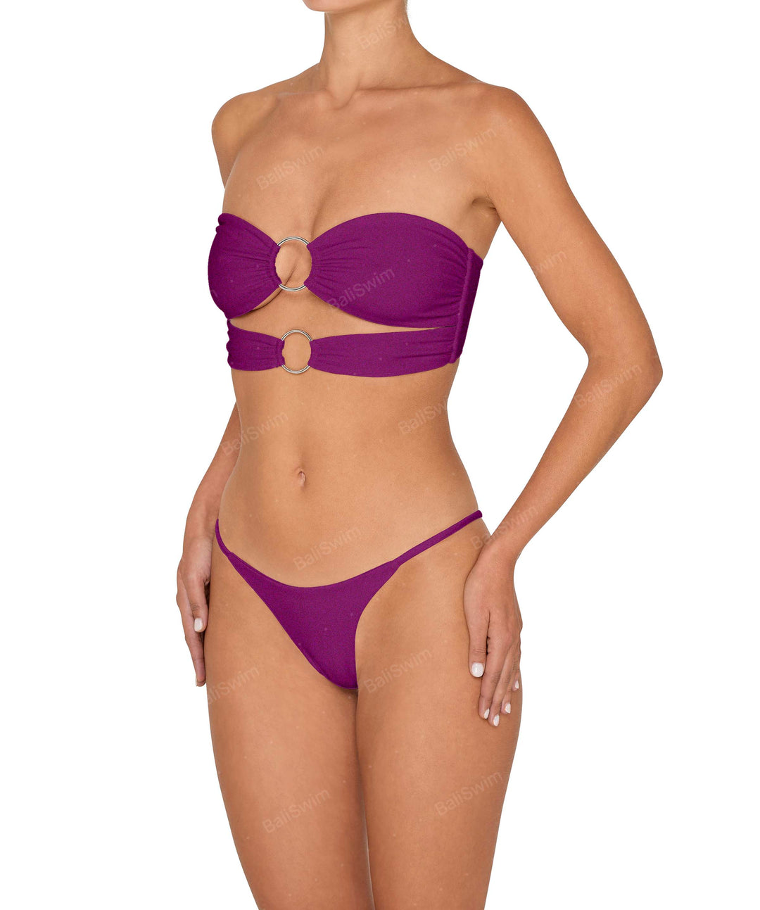BSWS-T149 Double O Ring Bandeau Top