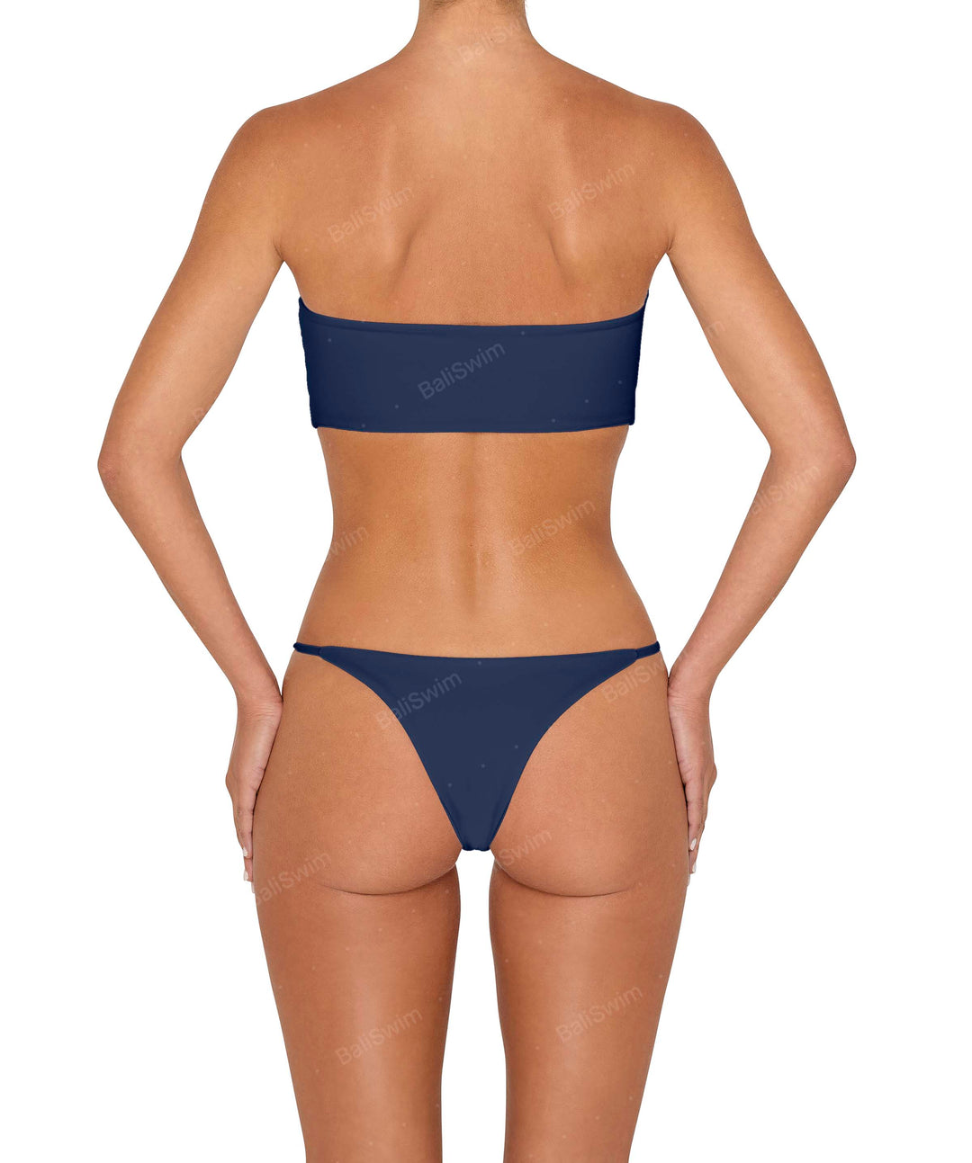 BSWS-B149 Curved Waist High Leg Bottom