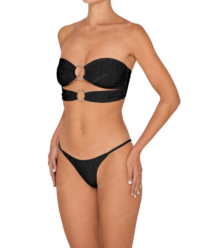 BSWS-B149 Curved Waist High Leg Bottom