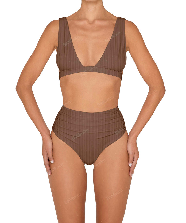 BSWS-T150 Hi-Line Top With Underbust Band & Back Clasp