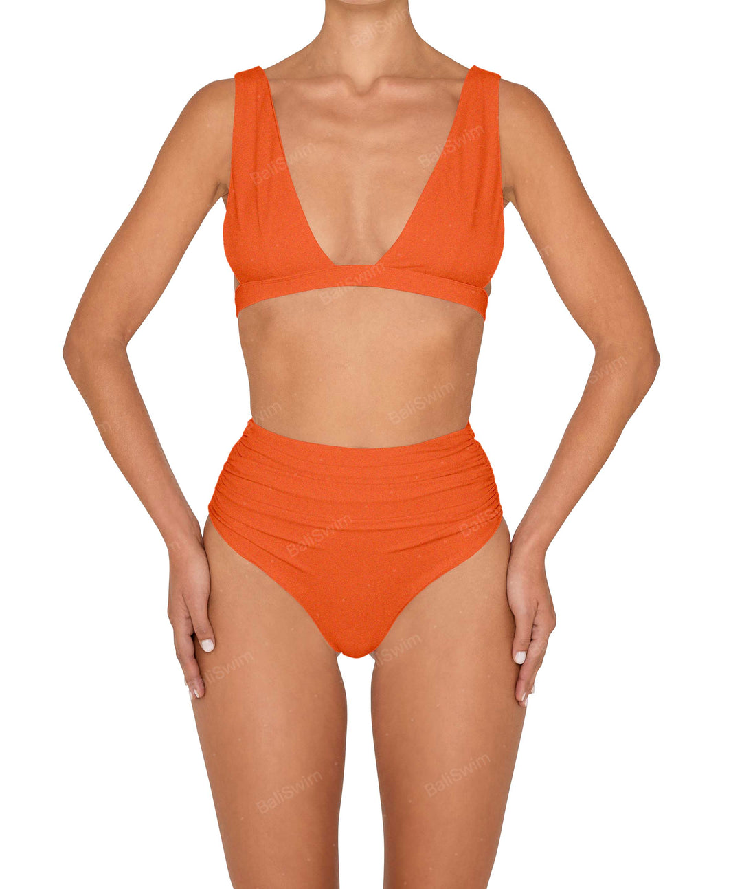 BSWS-T150 Hi-Line Top With Underbust Band & Back Clasp