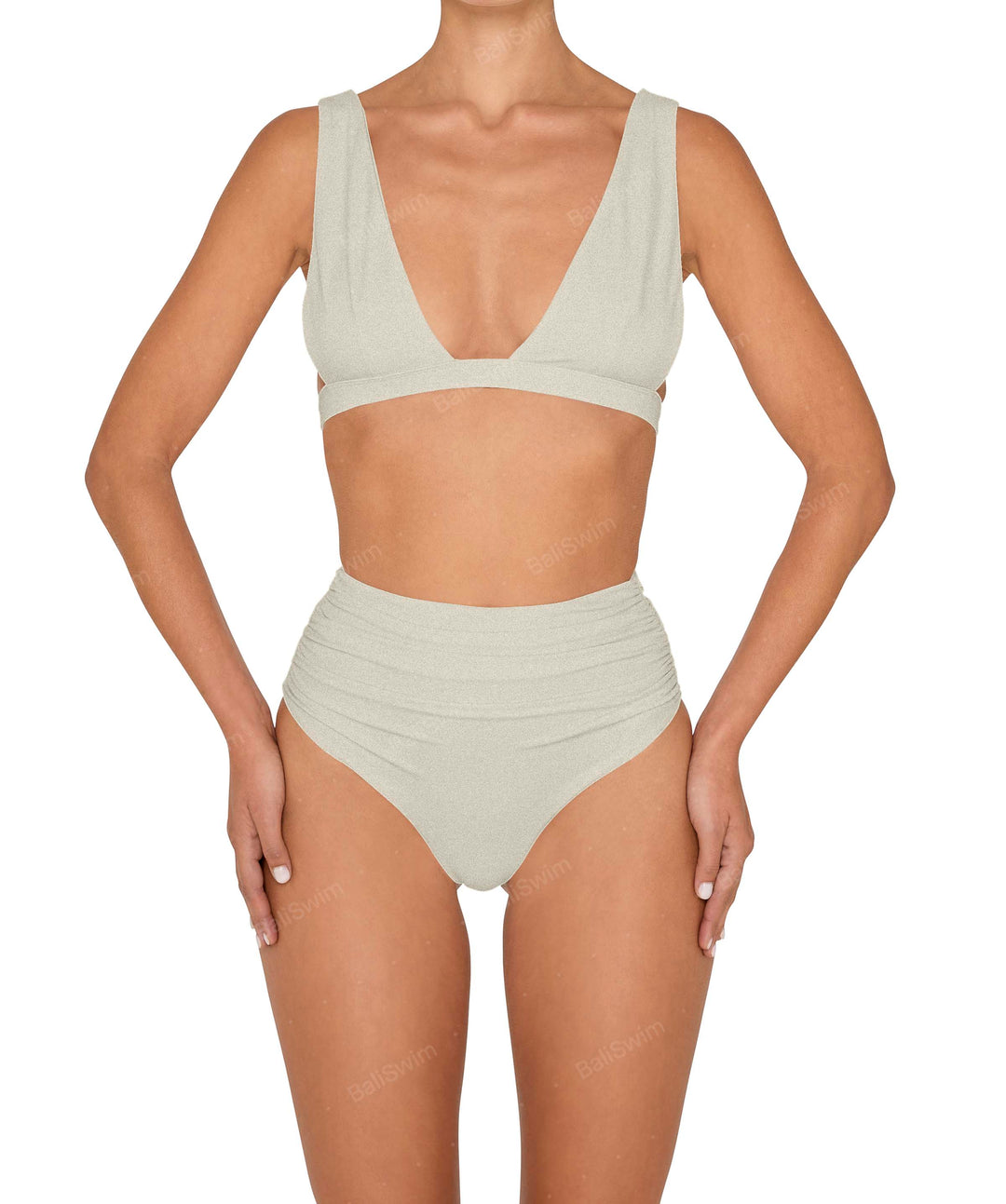 BSWS-T150 Hi-Line Top With Underbust Band & Back Clasp