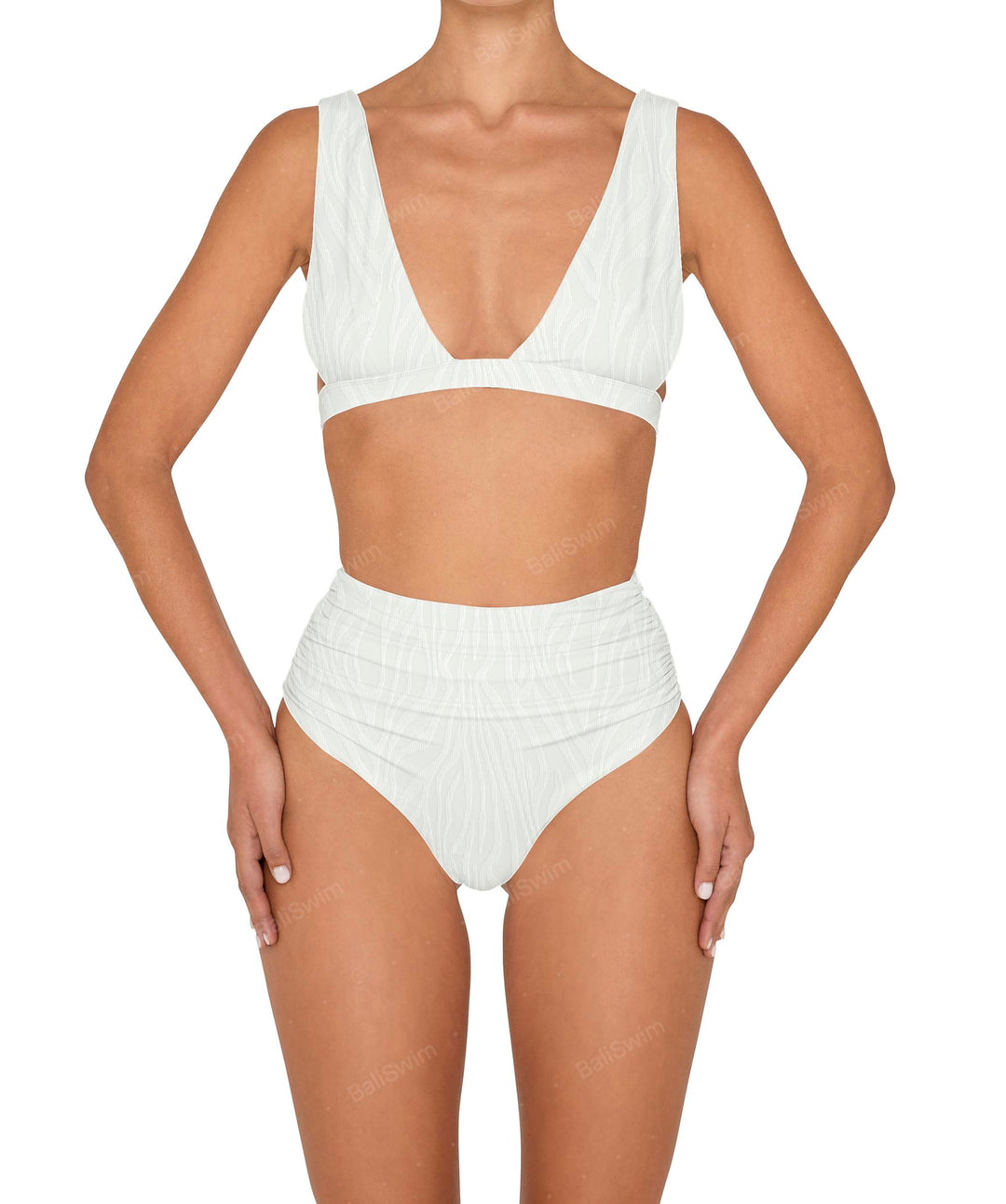 BSWS-T150 Hi-Line Top With Underbust Band & Back Clasp