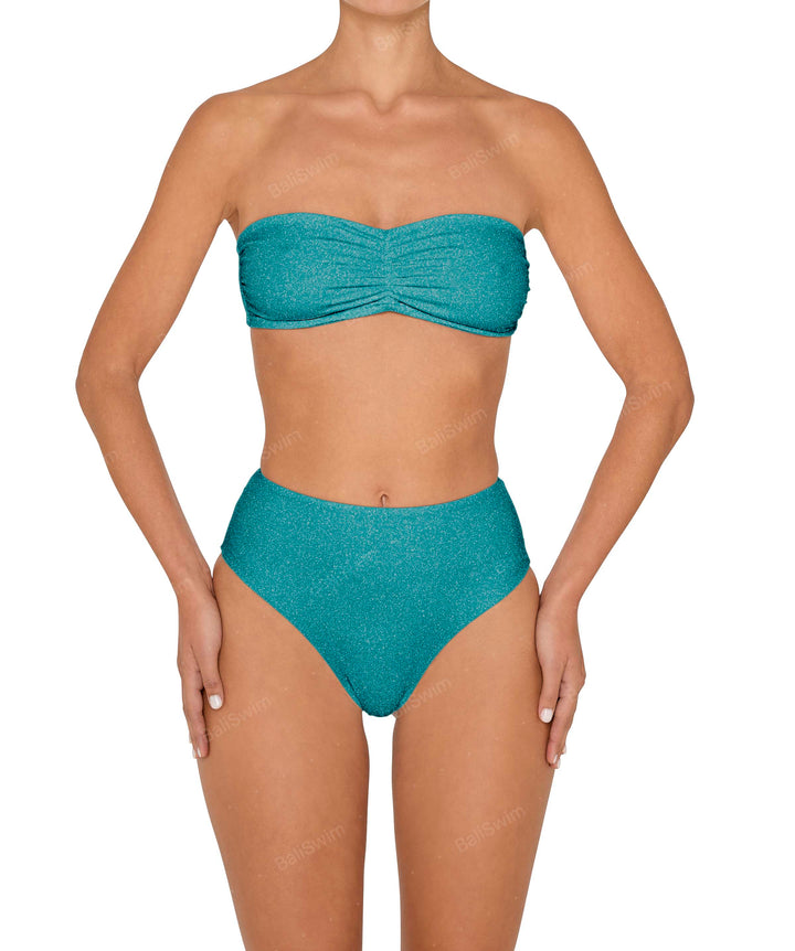 BSWS-T152 Ruched Bandeau Top