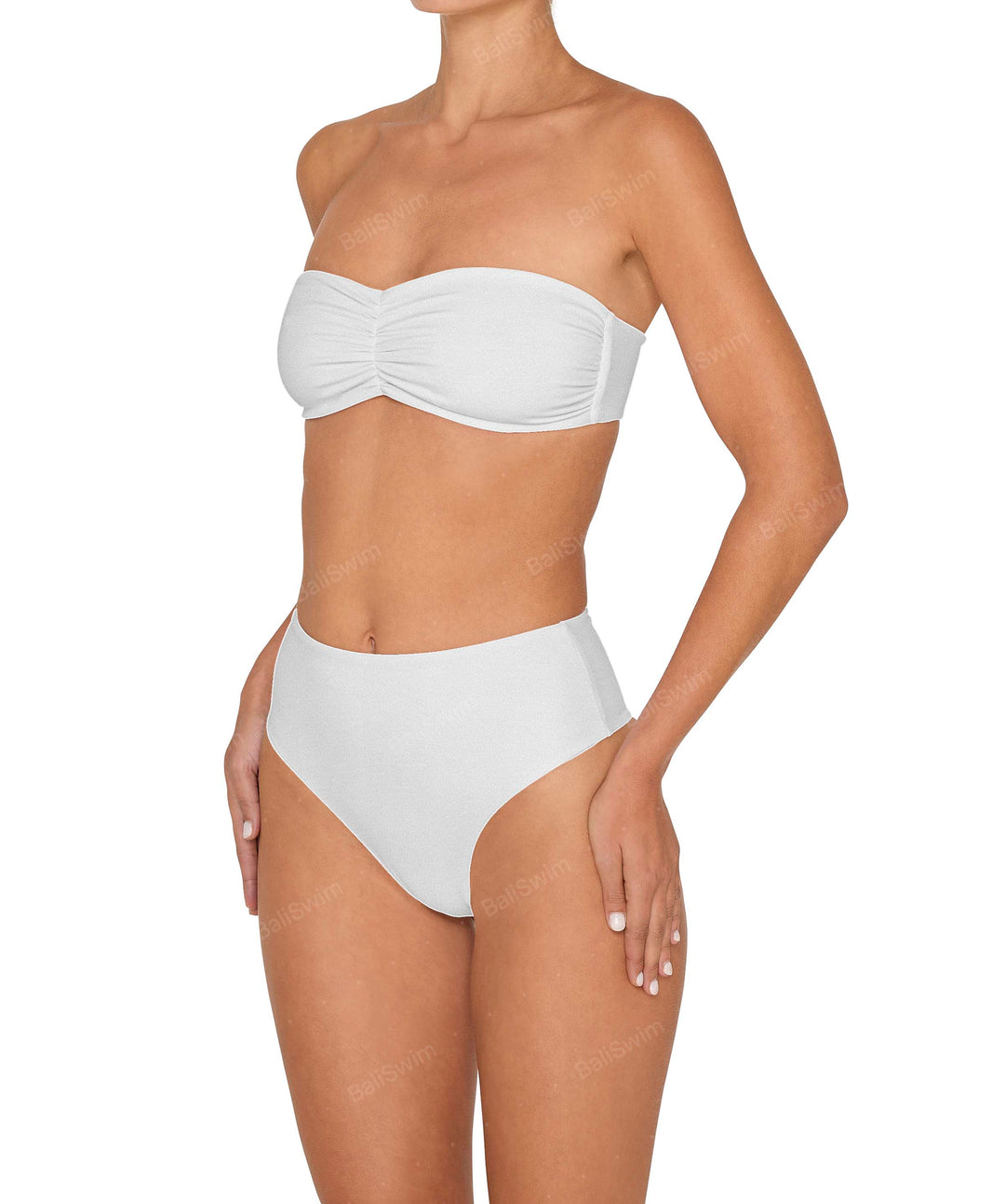 BSWS-T152 Ruched Bandeau Top