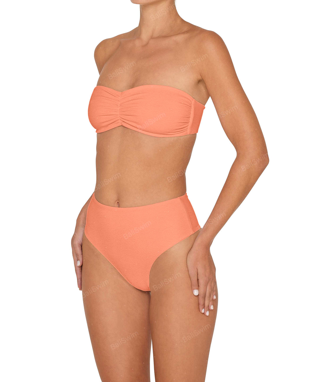 BSWS-T152 Ruched Bandeau Top