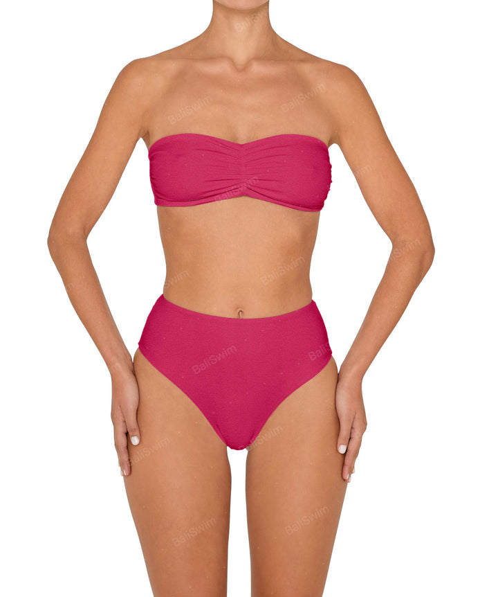 BSWS-T152 Ruched Bandeau Top