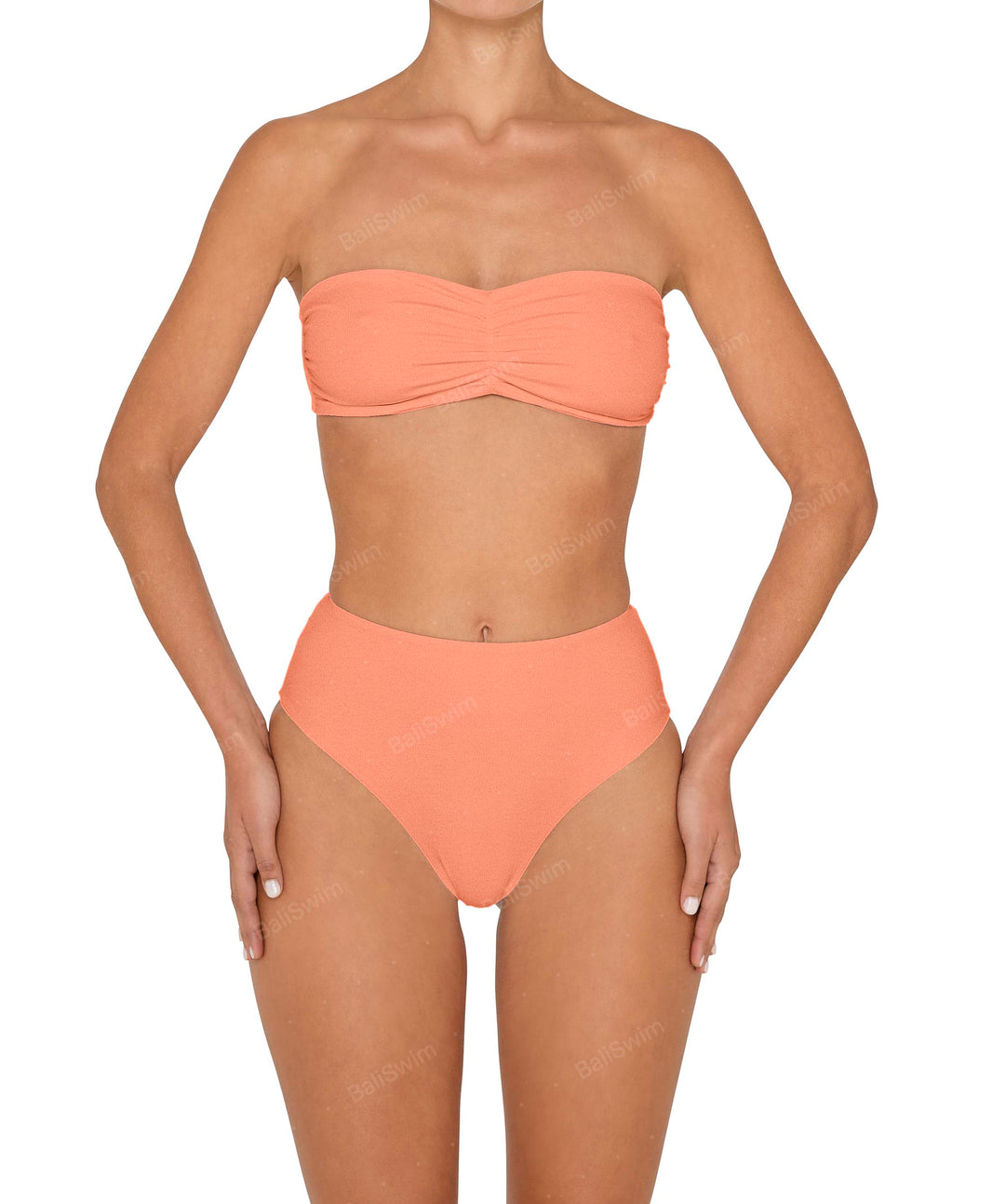 BSWS-T152 Ruched Bandeau Top