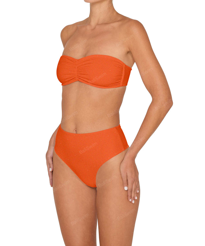 BSWS-T152 Ruched Bandeau Top