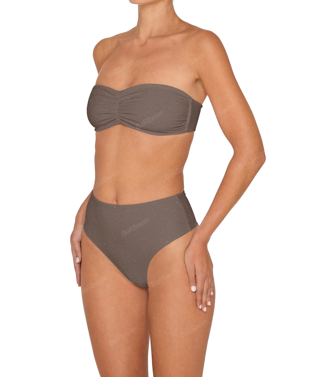 BSWS-T152 Ruched Bandeau Top