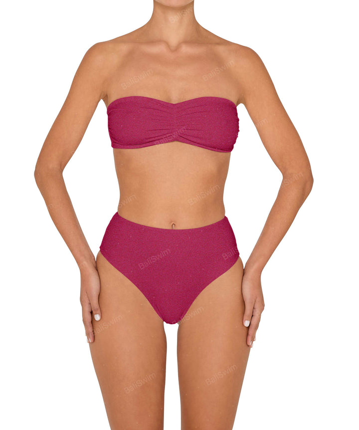 BSWS-T152 Ruched Bandeau Top
