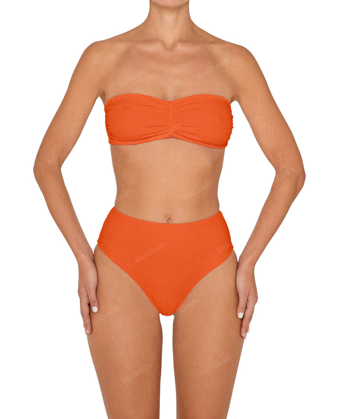 BSWS-T152 Ruched Bandeau Top