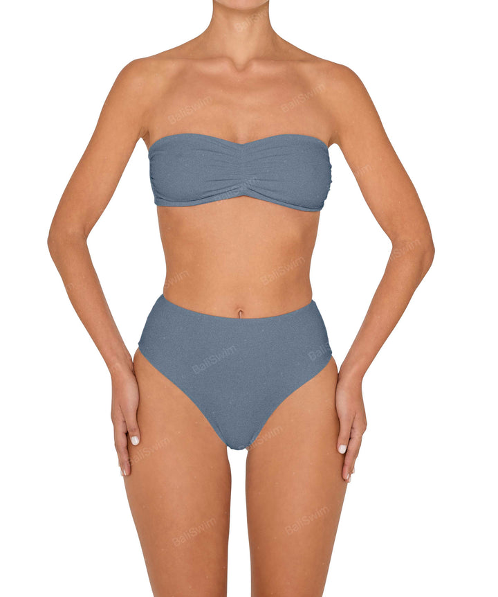 BSWS-T152 Ruched Bandeau Top