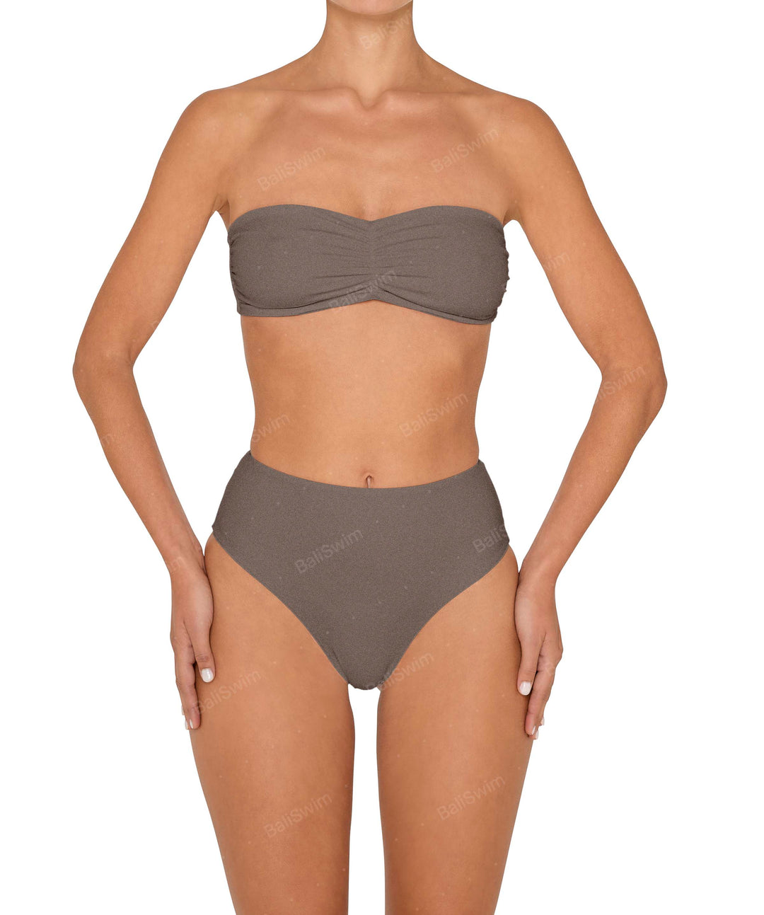 BSWS-T152 Ruched Bandeau Top