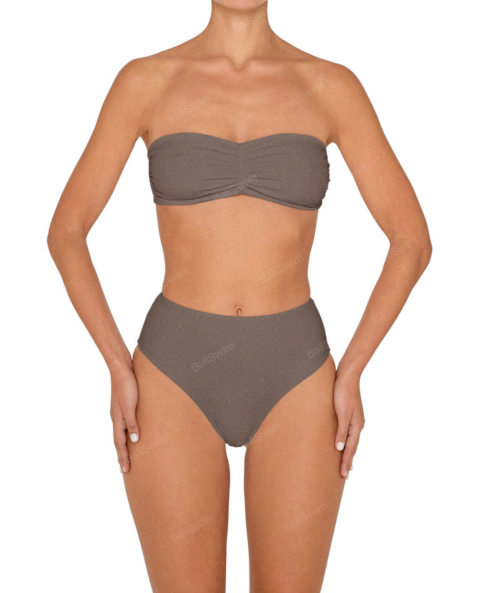 BSWS-T152 Ruched Bandeau Top
