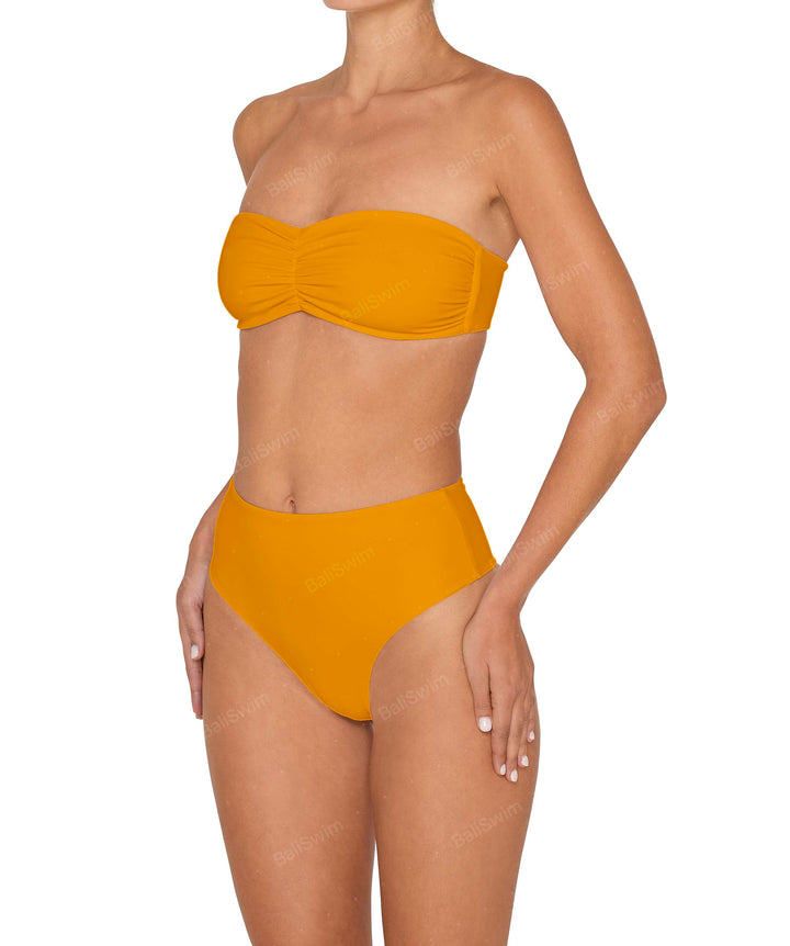 BSWS-T152 Ruched Bandeau Top