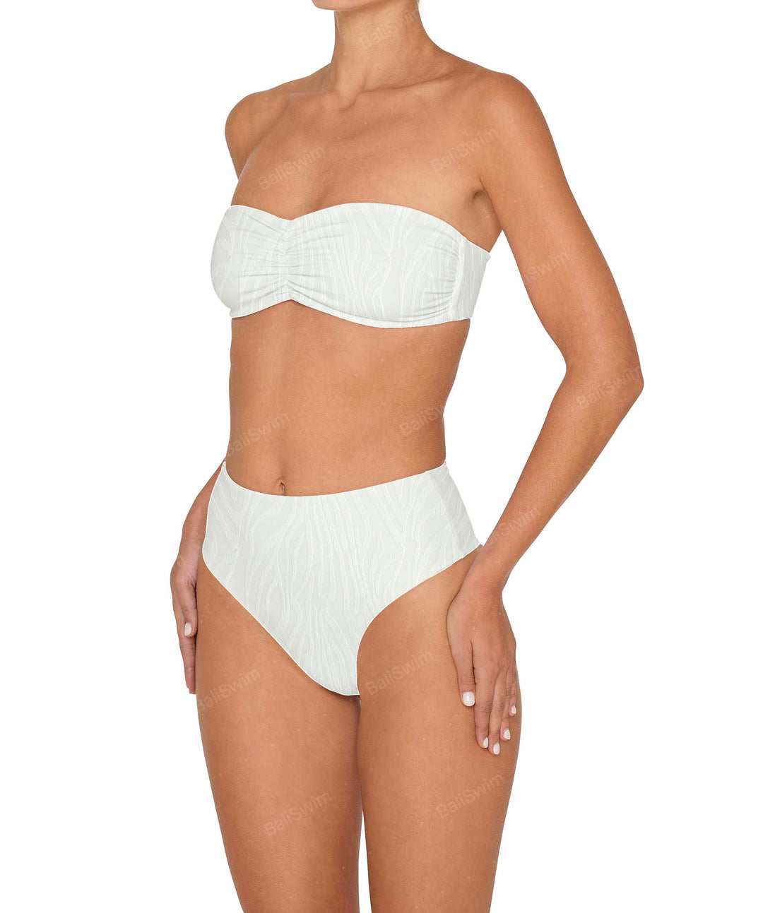 BSWS-T152 Ruched Bandeau Top