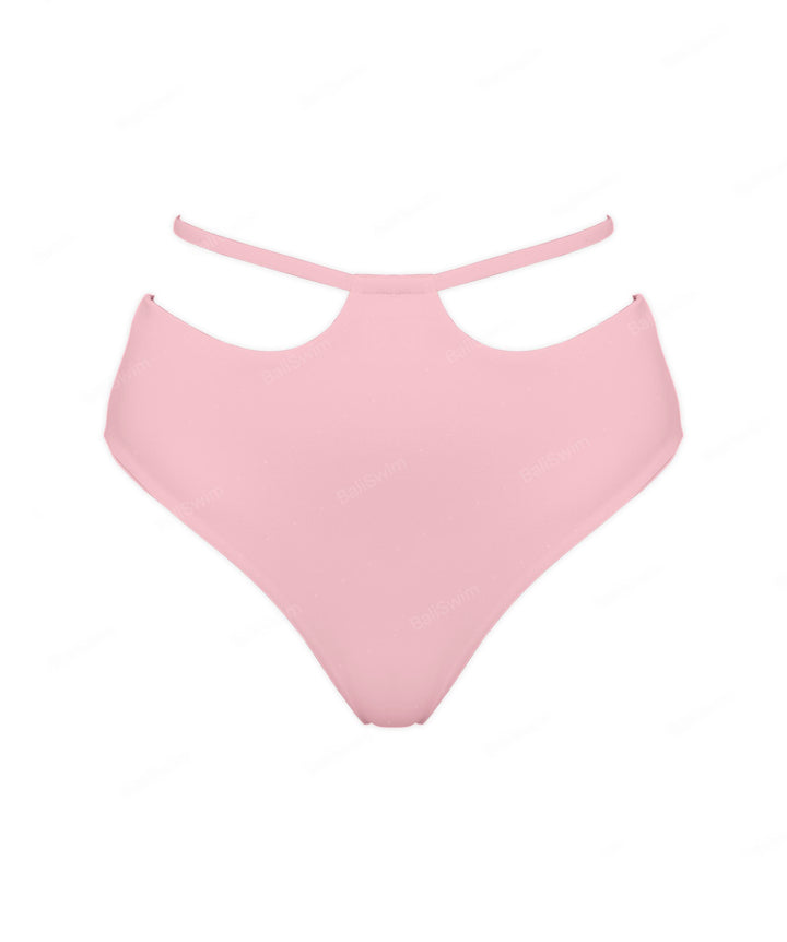 BSWS-B93 High Rise Waist Strap Bikini Bottom