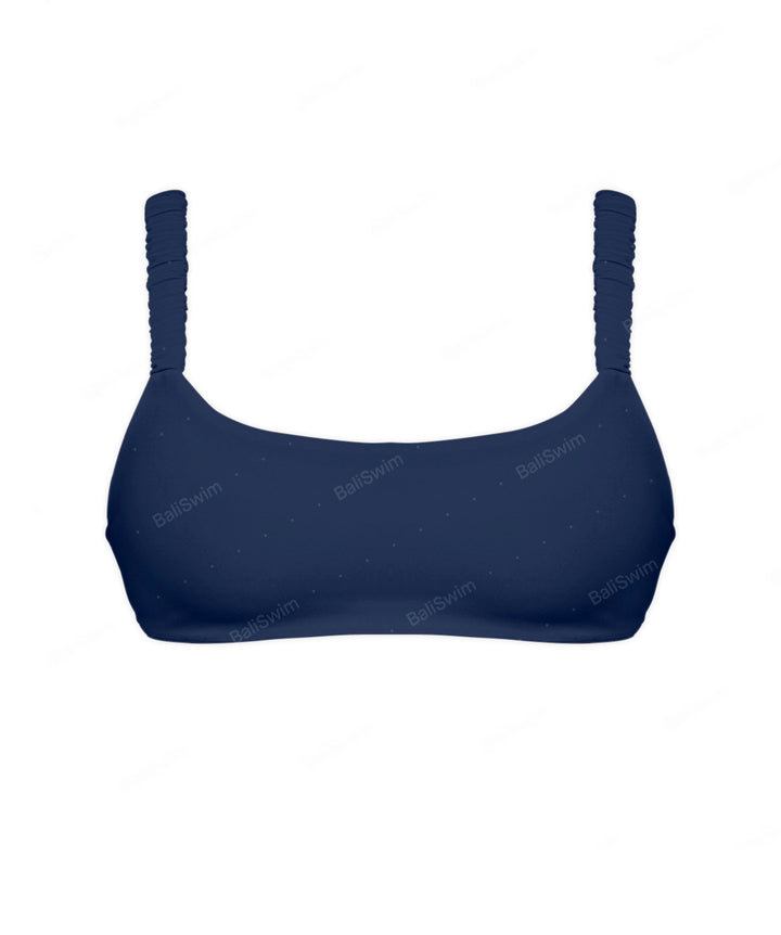 BSWS-T94 Gathered Strap Camisole Bikini Top